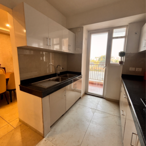 Kitchen in 4 BHK Apartment at Rishita Manhattan, Sarsawan – for Sale