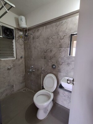Bathroom in 1 BHK Apartment at Pandit Javdekar Red Earth, Pirangut – for Rent