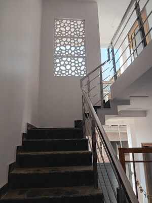 Staircase in 3 BHK Independent House at Gomti Nagar – for Rent