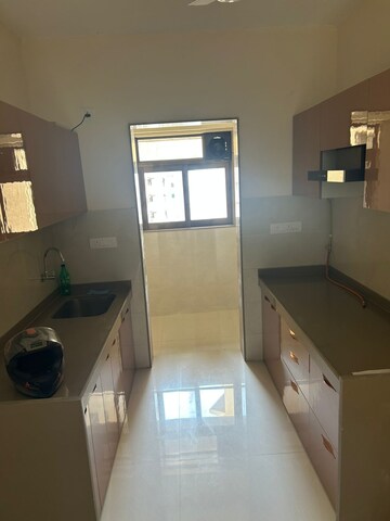 Kitchen in 3 BHK Apartment at Lotus Sky Garden, Malad West – for Rent