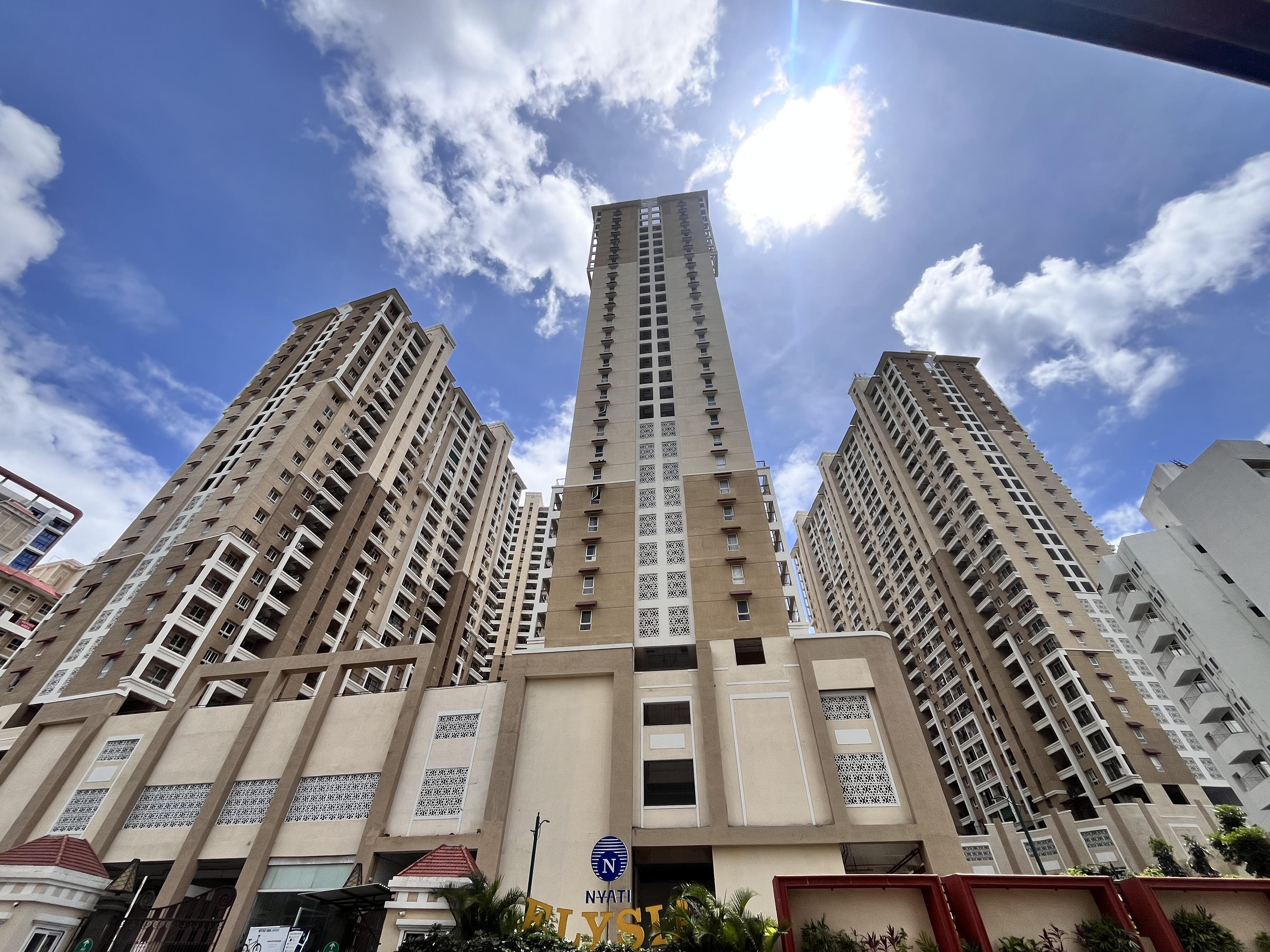 2 BHK Apartment – Exterior View View at Nyati Elysia, Kharadi - for Rent