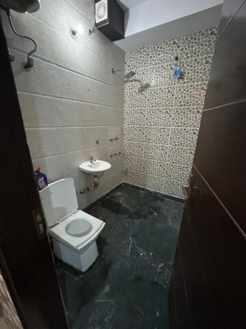 Bathroom in 2 BHK Builder Floor at Lajpat Nagar ii – for Rent
