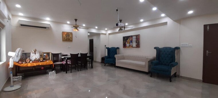 Living Room, sunshine-enclave-new-town 3 Bedroom 1230 Sq.Ft. Apartment In New Town Kolkata 9479764