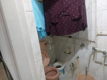 Bathroom in 2 BHK Apartment at Sector 15 Kopar Khairane – for Rent