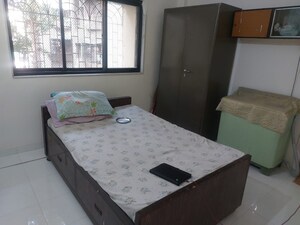 Bedroom in 2 BHK Apartment at Sector 15 Kopar Khairane – for Rent