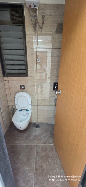 Attached Bathroom in 1 BHK Apartment at Chandak 34 Park Estate, Goregaon West – for Sale