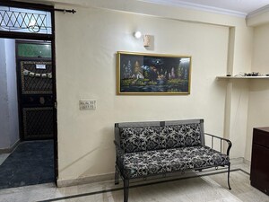 Bedroom in 1 BHK Builder Floor at Mehrauli – for Rent