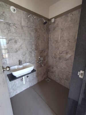 Bathroom in 2 BHK Apartment at Pandit Javdekar Red Earth, Pirangut – for Rent