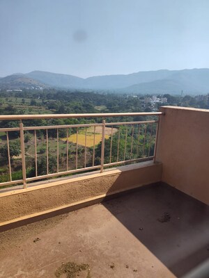 Balcony in 2 BHK Apartment at Pandit Javdekar Red Earth, Pirangut – for Rent