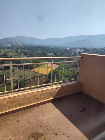 Balcony in 2 BHK Apartment at Pandit Javdekar Red Earth, Pirangut – for Rent