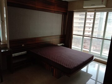 Bedroom in 3 BHK Apartment at Sumer Trinity Towers, Prabhadevi – for Rent