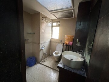 Bathroom in 2 BHK Apartment at Om Sai Plaza, Ghodbunder Road – for Rent