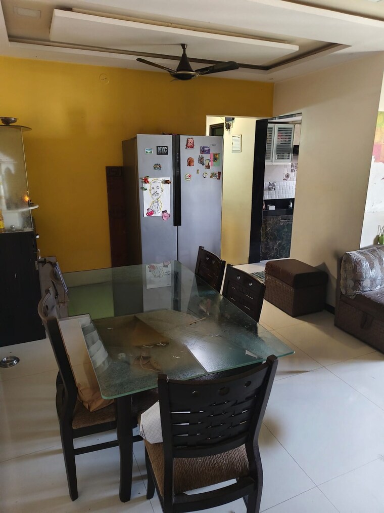 Living Room, om-sai-plaza 2 Bedroom 700 Sq.Ft. Apartment In Ghodbunder Road Thane 9479955