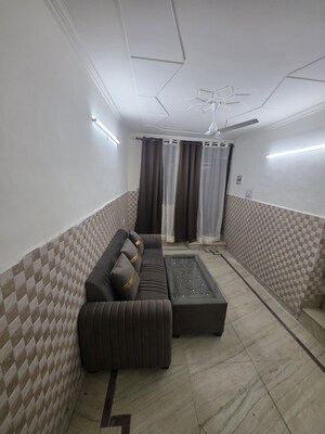 Living Room in 1 BHK Builder Floor at Subhash Nagar – for Rent