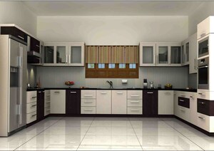 Kitchen in 3 BHK Villa at Puthuppariyaram – for Sale