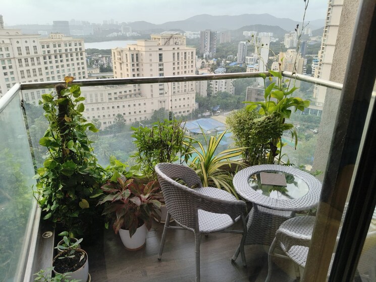 Balcony, hiranandani-highland 2 Bedroom 594 Sq.Ft. Apartment In Powai Mumbai 9480030