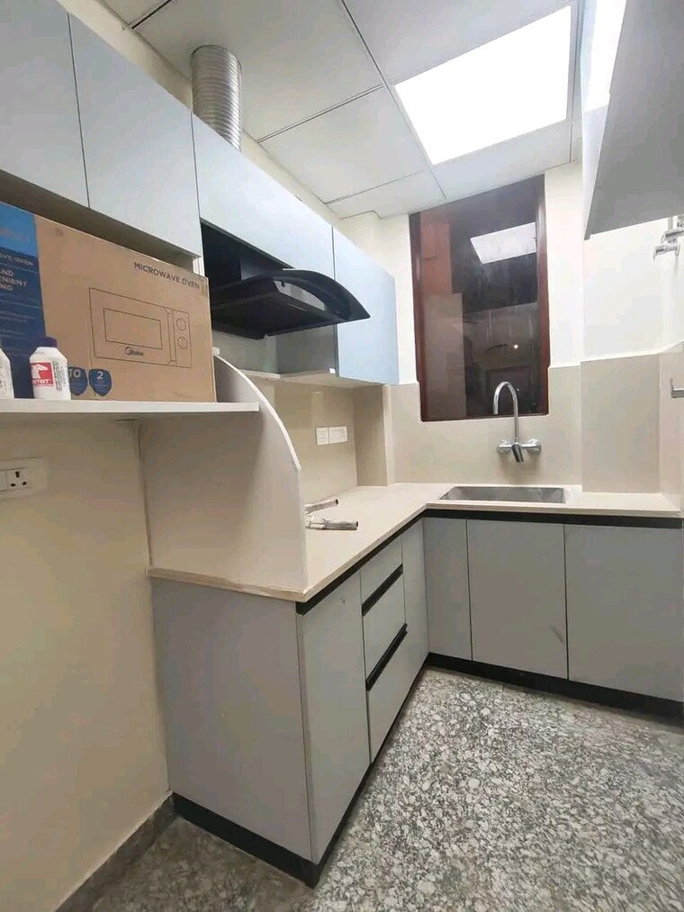 Kitchen, chattarpur 2 Bedroom 1000 Sq.Ft. Builder Floor In Chattarpur Delhi 9480082