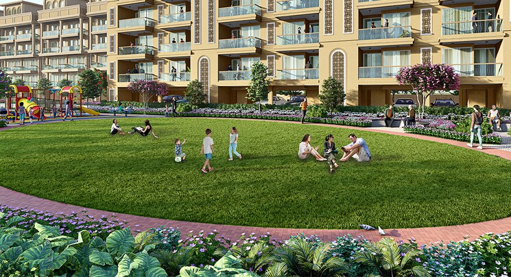 Garden, signature-global-city-92 2 Bedroom 1010 Sq.Ft. Apartment In Sector 92 Gurgaon 9480035