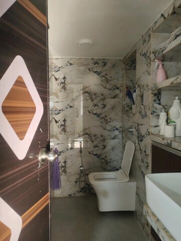 Bathroom in 1 BHK Apartment at Silver Square CHS Ltd, Santacruz East – for Rent