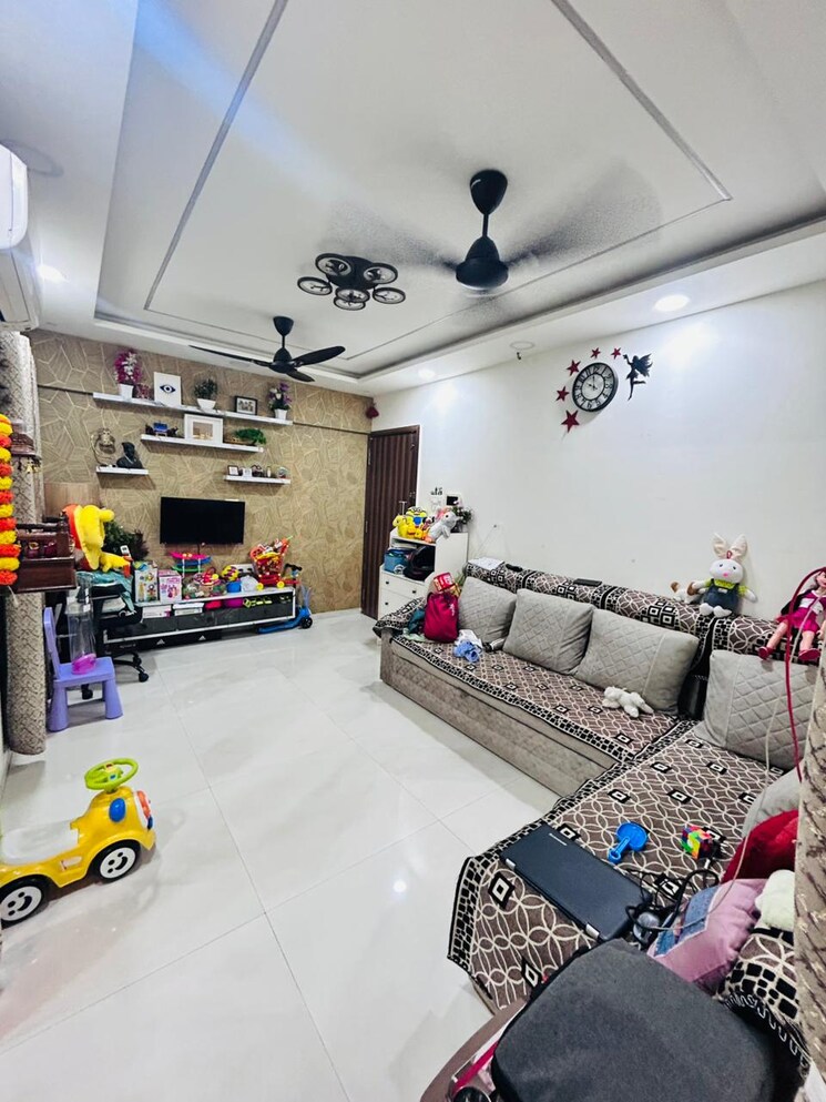 Living Room, mahaavir-anmol 1 Bedroom 550 Sq.Ft. Apartment In Ghansoli Navi Mumbai 9480205