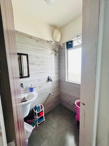 Bathroom in 1 BHK Apartment at Mahaavir Anmol, Ghansoli – for Rent