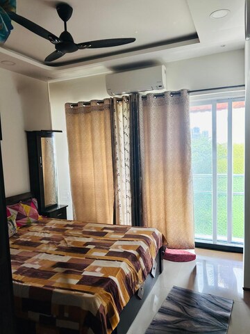 Bedroom in 1 BHK Apartment at Mahaavir Anmol, Ghansoli – for Rent