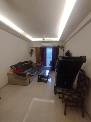 Living Room in 2 BHK Apartment at Shree Tirupati STG Signature Residency, Patlipada – for Sale