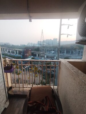 Balcony in 2 BHK Apartment at Shree Tirupati STG Signature Residency, Patlipada – for Sale