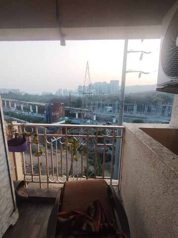 Balcony in 2 BHK Apartment at Shree Tirupati STG Signature Residency, Patlipada – for Sale