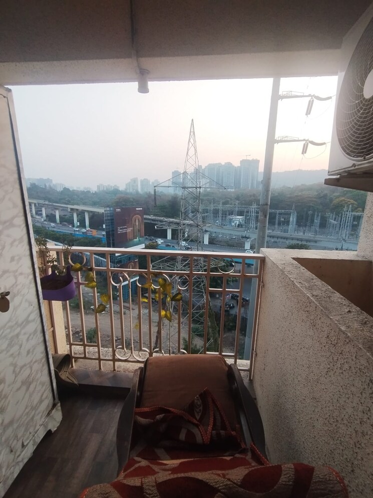 Balcony, shree-tirupati-stg-signature-residency 2 Bedroom 660 Sq.Ft. Apartment In Patlipada Thane 9480379