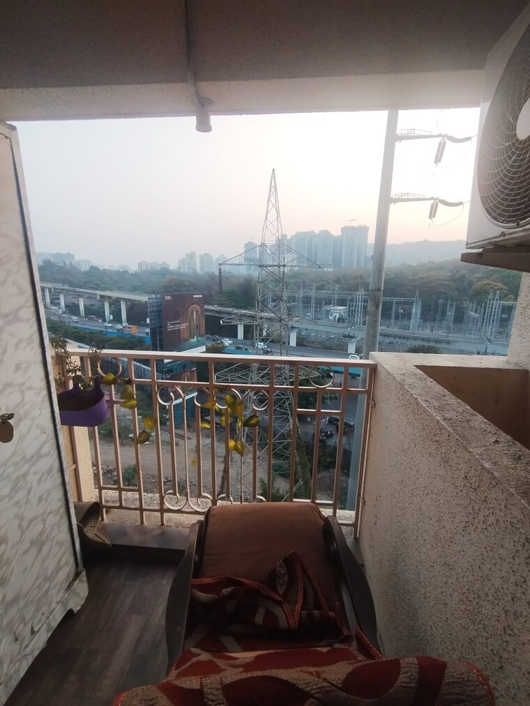 Balcony, shree-tirupati-stg-signature-residency 2 Bedroom 660 Sq.Ft. Apartment In Patlipada Thane 9480379