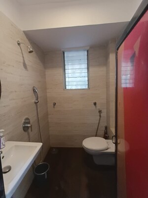 Bathroom in 2 BHK Apartment at Gokuldham Complex, Goregaon East – for Rent