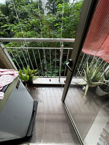 Balcony in 1 BHK Apartment at Virani Sky Heights, Mumbra – for Sale