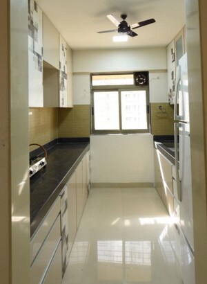 Kitchen in 1 BHK Apartment at Virani Sky Heights, Mumbra – for Sale