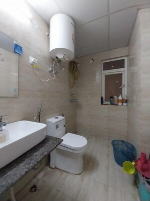 Bathroom in 2 BHK Apartment at Truvae Fragrance, Siddharth Vihar – for Sale