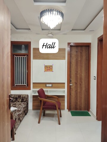 Living Room in 2 BHK Builder Floor at Dwarka Mor – for Rent
