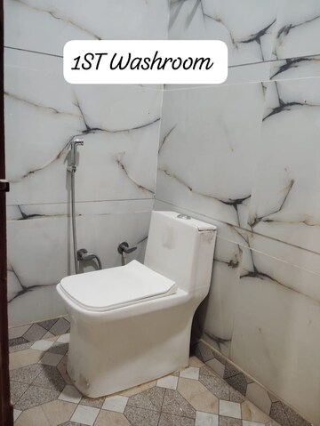 Bathroom in 2 BHK Builder Floor at Dwarka Mor – for Rent