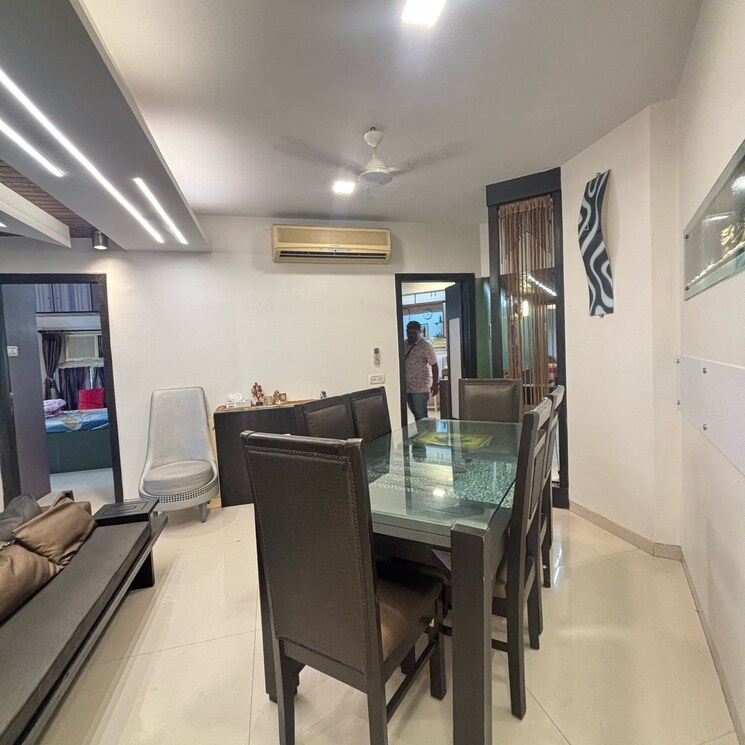 Dining area, four bunglows 4 Bedroom 1300 Sq.Ft. Apartment In Four Bunglows Mumbai 9480787