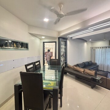 Living Room in 4 BHK Apartment at Four Bunglows – for Rent