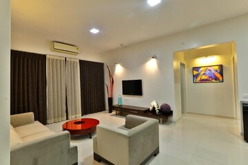 Living Room in 3 BHK Apartment at Kumar Princetown Royal, Undri – for Sale