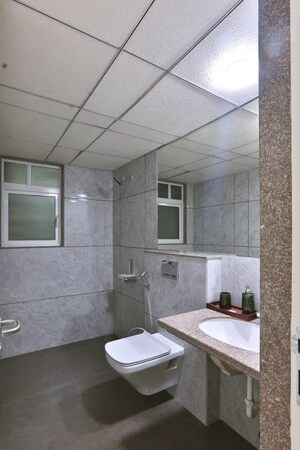 Bathroom in 3 BHK Apartment at Kumar Princetown Royal, Undri – for Sale