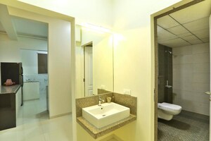 Bathroom in 3 BHK Apartment at Kumar Princetown Royal, Undri – for Sale