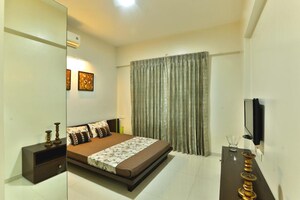 Bedroom in 3 BHK Apartment at Kumar Princetown Royal, Undri – for Sale