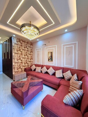 Living Room in 3 BHK Villa at Faizabad Road – for Sale