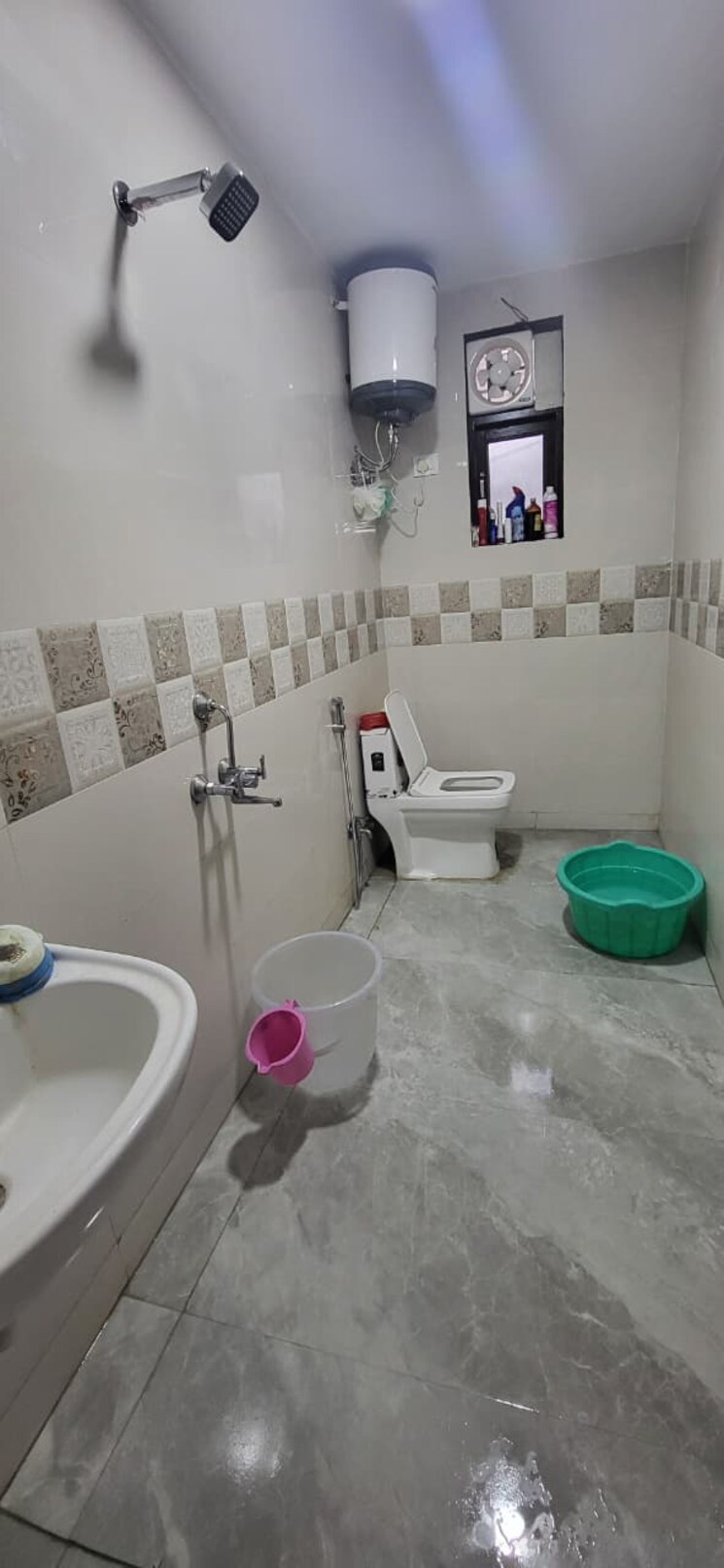 Bathroom, saket 1 Bedroom 900 Sq.Ft. Builder Floor In Saket Delhi 9480826