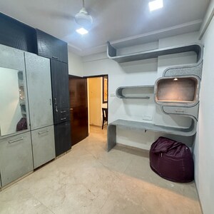 Bathroom in 3 BHK Apartment at New Mhada Towers, Sv Patel Nagar – for Rent