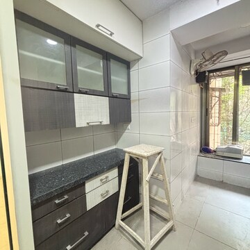 Kitchen in 3 BHK Apartment at New Mhada Towers, Sv Patel Nagar – for Rent