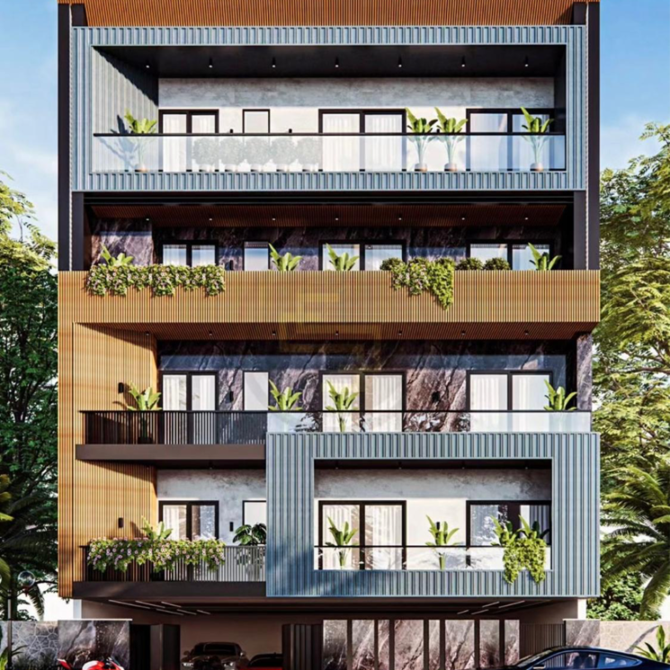 Exterior View, defence colony 4 Bedroom 3840 Sq.Ft. Builder Floor In Defence Colony Delhi 9480831