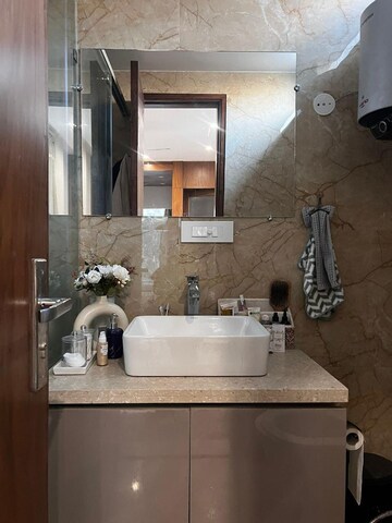 Bathroom in 3 BHK Builder Floor at M3M Soulitude, Sector 89 – for Sale