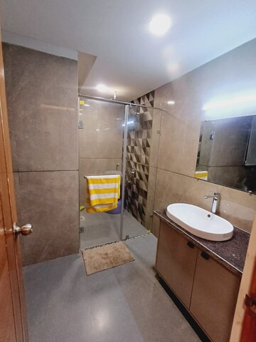 Bathroom in 5 BHK Villa at Samiah Media Village, Phi Iv Greater Noida – for Rent